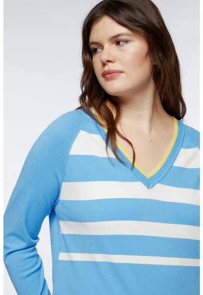 Фино плетен пуловер с ръкави реглан