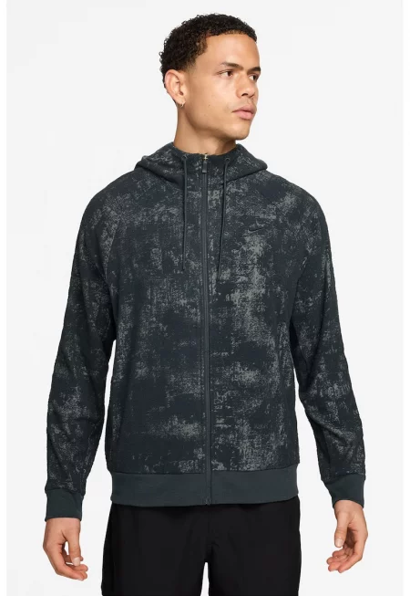 Фитнес худи Primary с абстрактен принт - Бледозелен