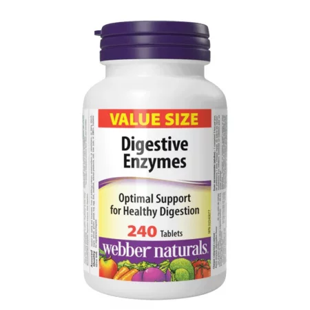 Храносмилателни ензими – За добро храносмилане и при подут корем, 240 таблетки