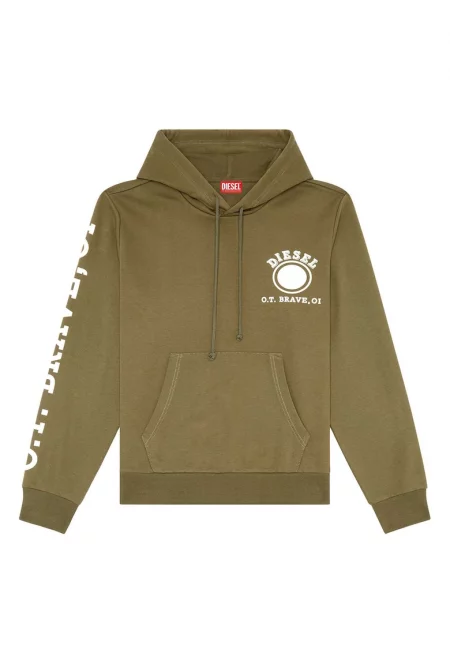 Худи Ginn с джоб кенгуру - Зелен