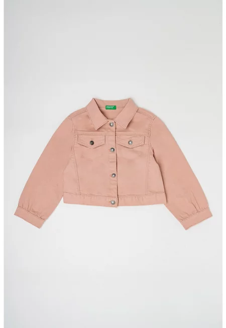 Късо яке със свободна кройка