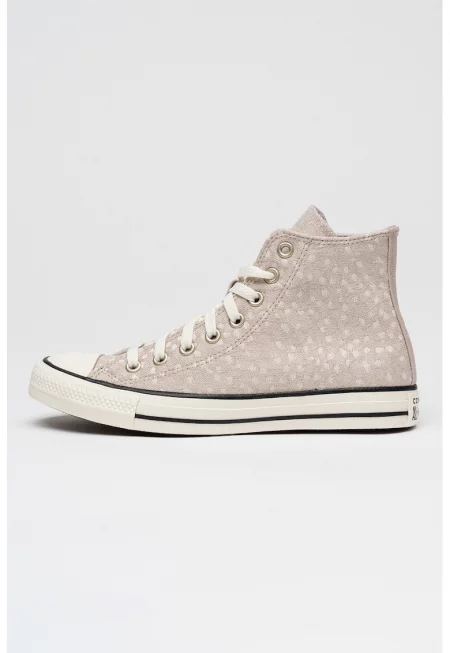 Кецове Chuck Taylor All Star с принт - Черен/Сив/Бежов