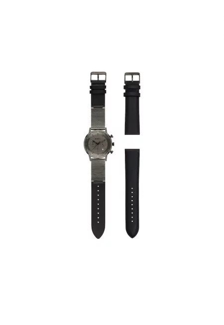 Комплект дамски часовник/резервна каишка -  неръждаема стомана