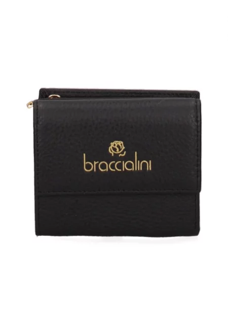 Кожено портмоне - Черен