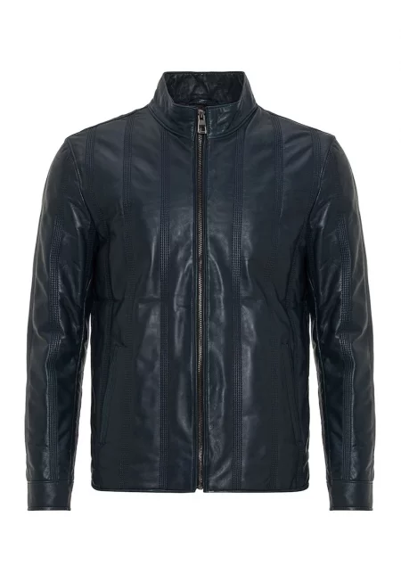 Кожено яке Hryhoriy с цип