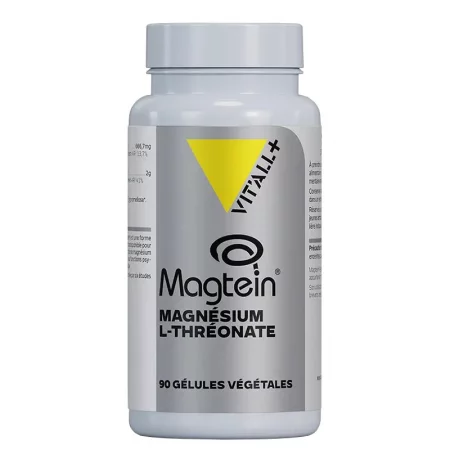 Магнезий L-треонат (Magtein) – Памет, концентрация и нервна система, 154 mg, 90 капсули