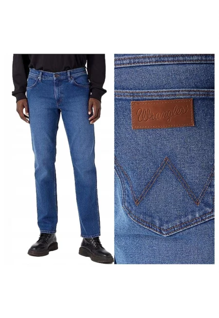 Мъжки дънки -  Earthwash - Памук - Дълги - Мъжки - Стандартна кройка - W31-L34 US - Сини