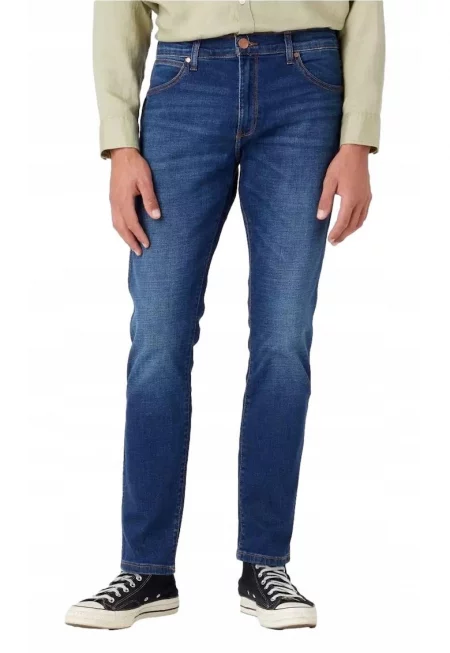 Мъжки дънки  Larston - стеснен силует - тъмносин - Син