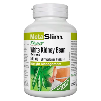 MetaSlim® Phase 2® White Kidney Bean/ Бял Боб (зърна) 500 mg х 90 капсули