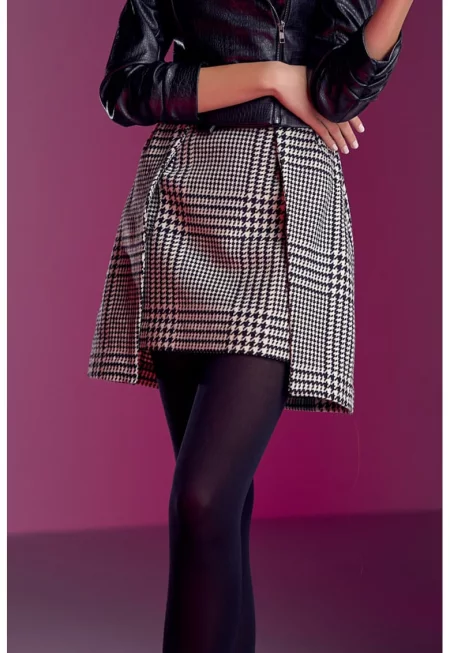 Пола с вълна - Черен/Бял