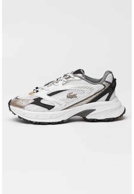 Полускосени маратонки Neo Shot - Бял/Златист/Сребрист