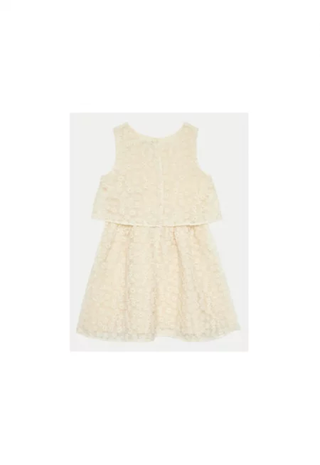 Рокля за момиче -  303817909 - Памук/Найлон - Бежов - Бежов