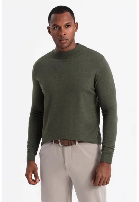 Слим пуловер с фина плетка