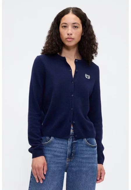 Слим жилетка с бродирано лого