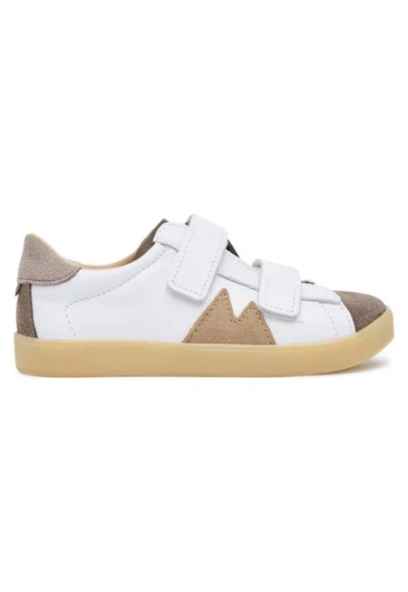 Спортни обувки  за момчета - 304954542 - Естествена кожа - Бял - Бял