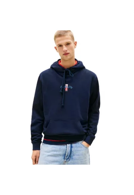 Суитшърт  TJM REG SIGN BACKPRINT HOOD EXT-DM0DM23015-C1G