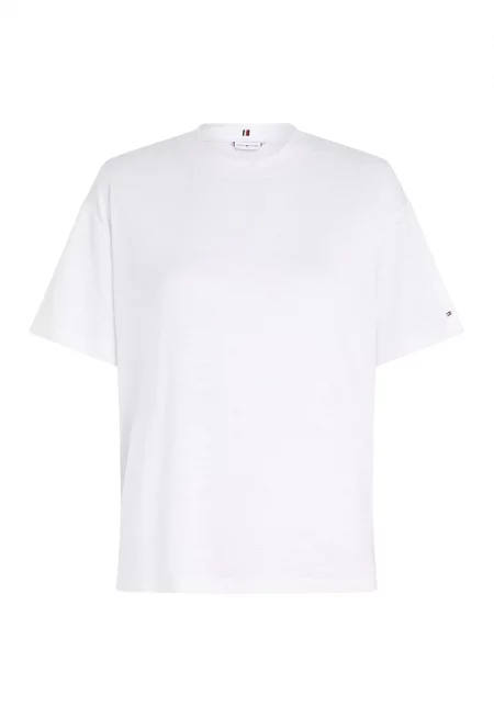 Свободна тениска с лиосел и лен