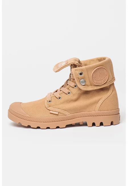 Текстилни боти с лого - Канелено кафяво