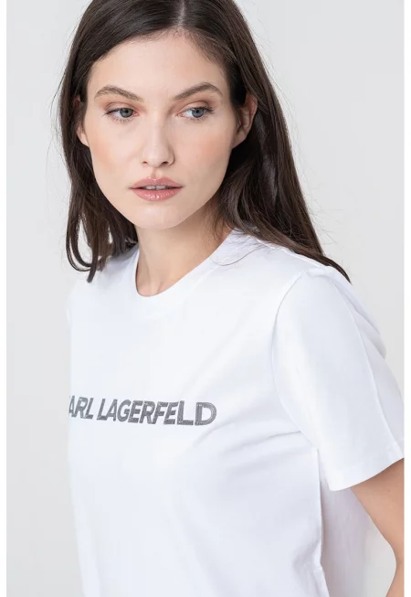 Тениска от органичен памук с лого