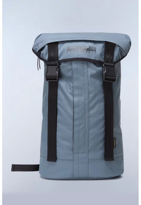 Унисекс раница с лого - Пепеляво сиво