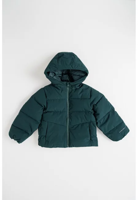 Ватирано зимно яке с качулка