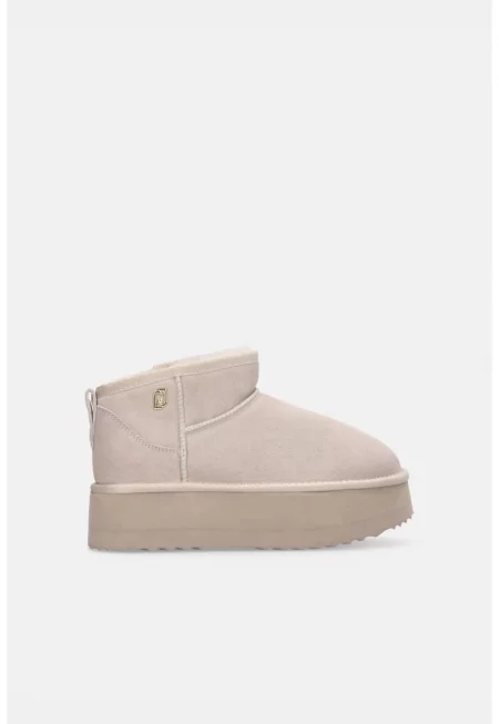 Велурени боти с лесно обуване