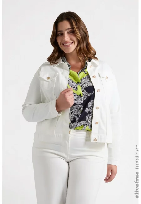 Яке от деним с джобове