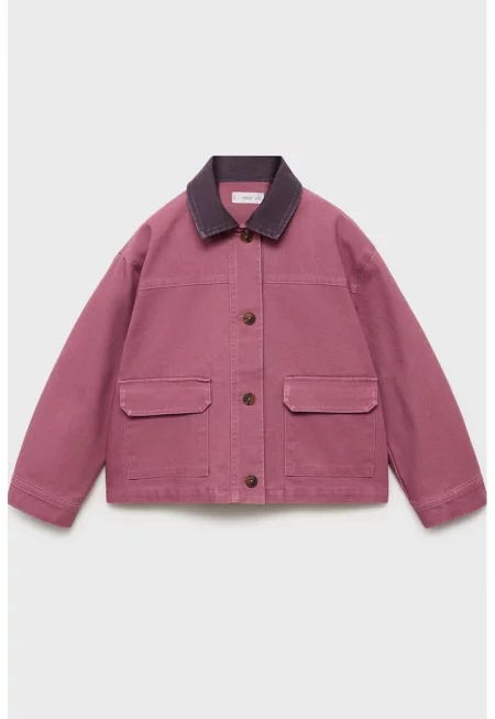 Яке от деним с класическа яка