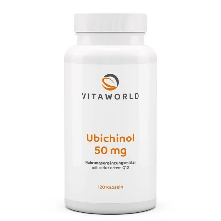 Здраво сърце и енергия - Коензим Q10 (убиквинол), 50 mg x 60 капсули
