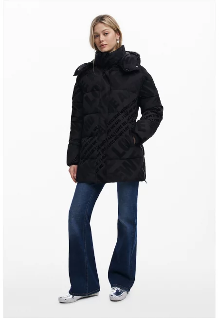 Зимно яке с качулка