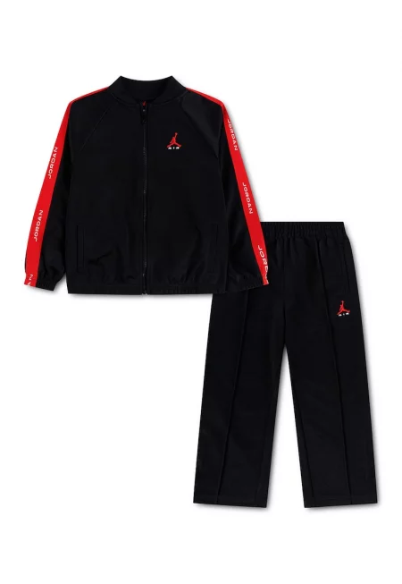 Баскетболен екип Jordan Brooklyn Essentials - Черен/Аленочервен