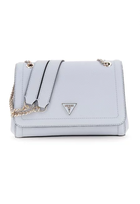 Чанта през рамо от еко кожа с презрамка тип верижка