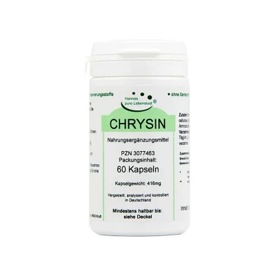 Chrysin / Кризин, 60 капсули
