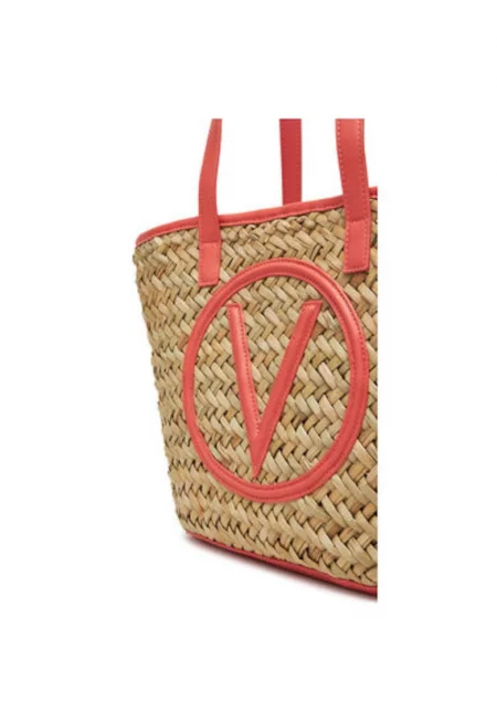 Дамска чанта  VBG90O02 - Синтетичен цвят - Бежов