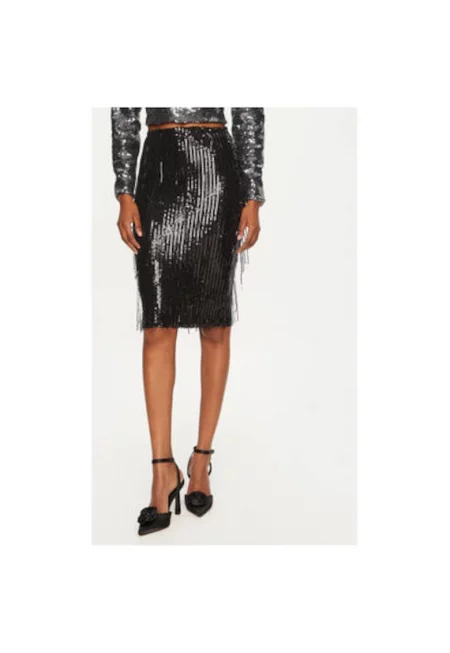 Дамска пола - Ринасименто - 305018007 - Полиестер - Черен