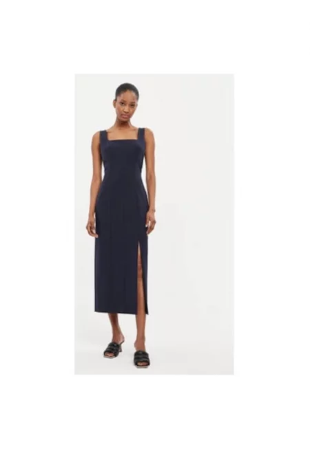 Дамска рокля -  303808914 - Полиестер/Вискоза - Син