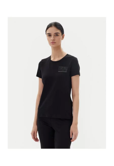 Дамска тениска  Emporio Armani - 7W000492 AF10373 - Памук - Черен - Черен