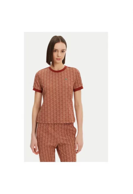 Дамска тениска  TF3244 - Полиестер/Памук - Оранжев - Оранжев