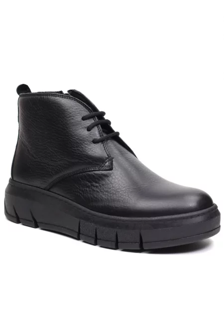 Дамски боти D54 045 18 черни