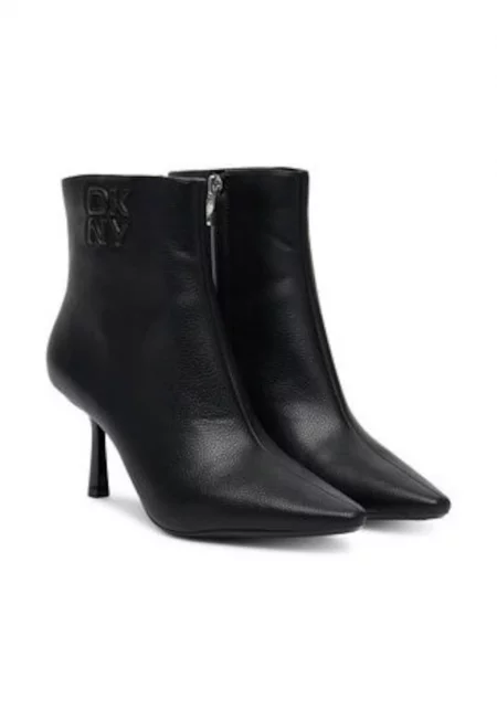 Дамски боти -  еко кожа - черен - Черен