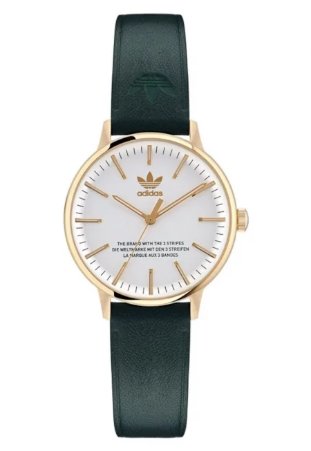 Дамски часовник  CODE ONE SMALL - 35x7.5mm - неръждаема стомана - силиконова каишка - златист