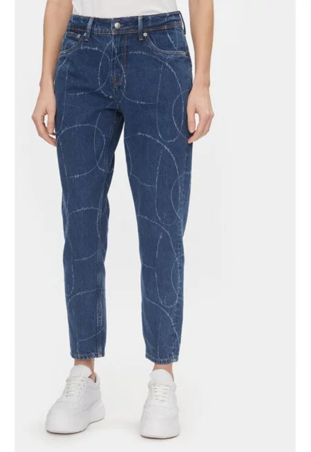 Дамски дънки -  303438371 - Памук - Син - Син