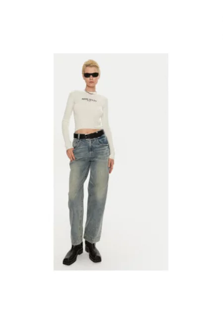 Дамски дънки -  304759741 - Памук - Син - Син