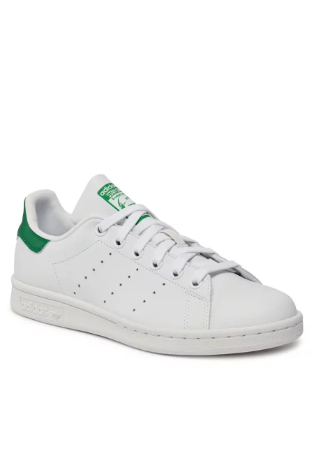 Дамски маратонки -  Stan Smith - бели - екологична кожа -