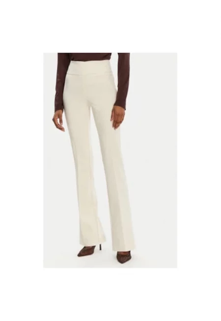 Дамски панталон -  305264756 - Полиестер - Бежов - Бежов