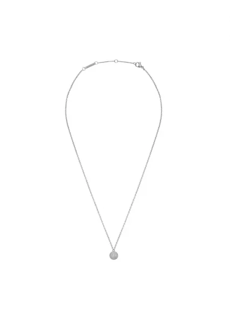 Дамско колие  Silver Pave - 30x45mm
