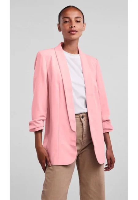 Дамско яке - Части - 89607 - Полиестер - Розово