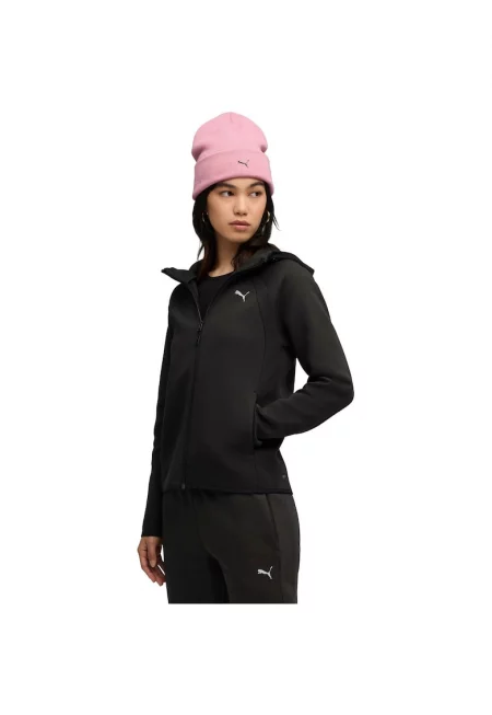 Дамско яке  Evostripe Full-zip Hoodie Dk - Черен