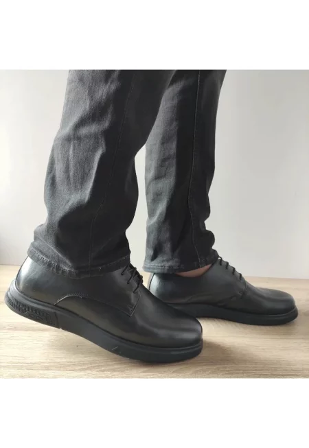 Ежедневни мъжки обувки  2907-10 Black - черни - Черен