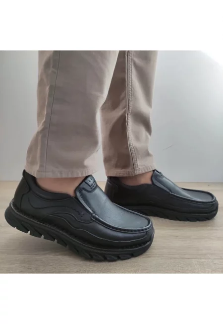 Ежедневни мъжки обувки  85160 Black - черни - Черен